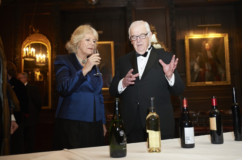 Biddenden Gamay one of five wines presented to HRH The Duchess of Cornwall