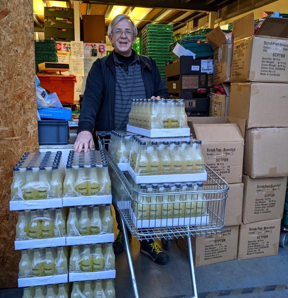 Biddenden Spreads Festive Cheer With Apple Juice Donations