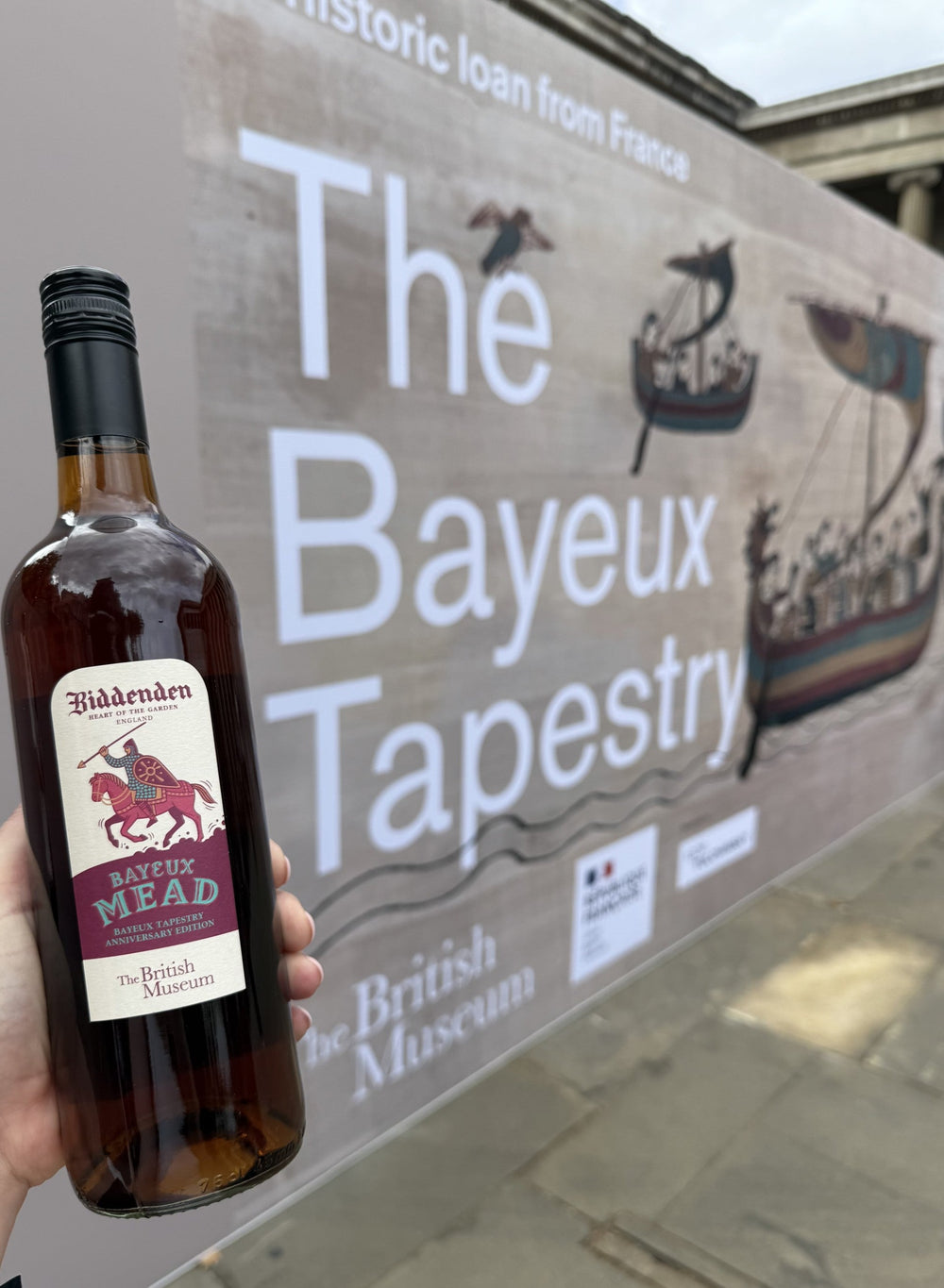 Biddenden Vineyards partners with the British Museum to create a limited-edition mead inspired by the Bayeux Tapestry