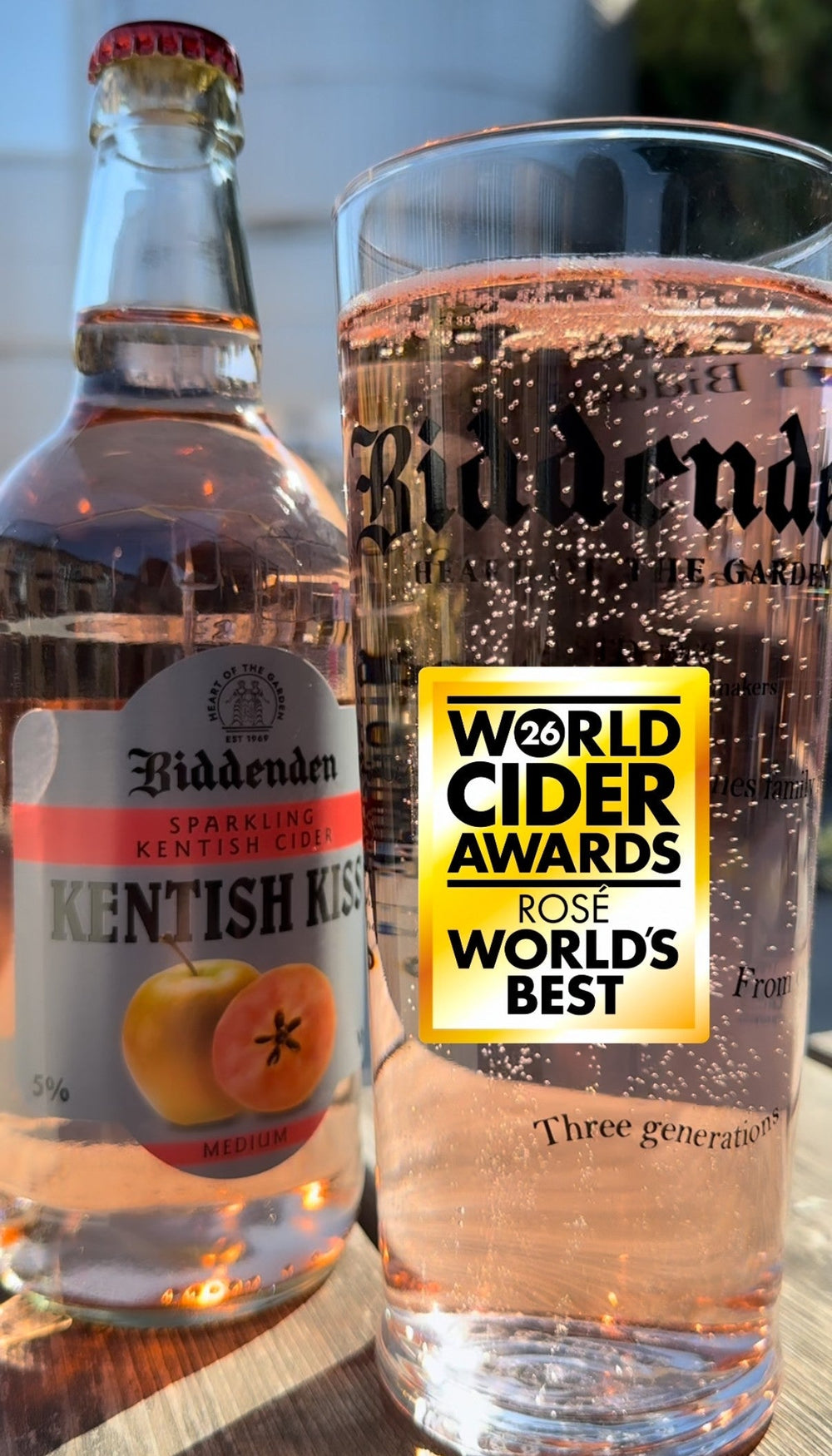 Biddies Kentish Kiss is World's Best!