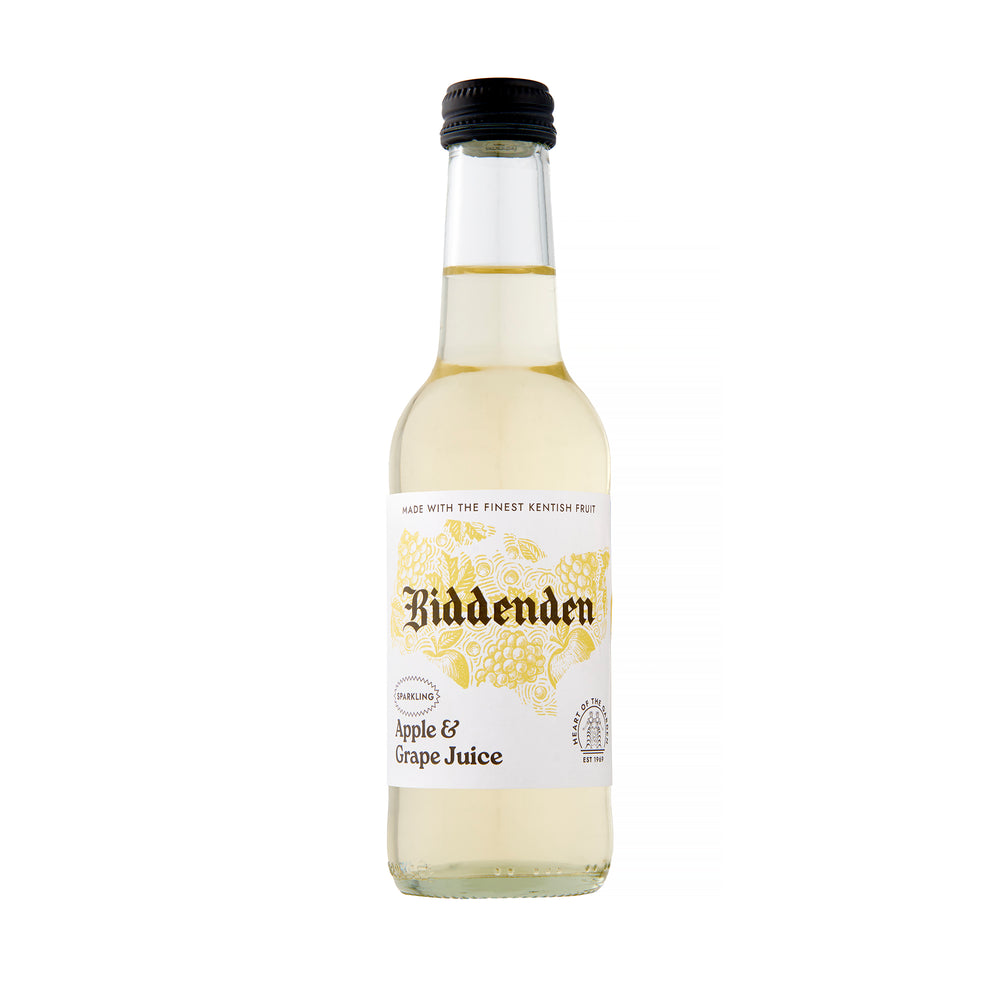 24 x 250ml Biddenden Sparkling Apple & Grape Juice