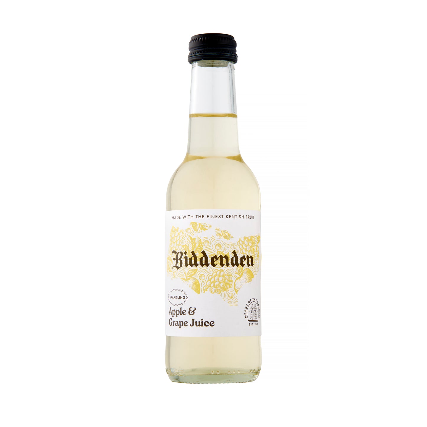 24 x 250ml Biddenden Sparkling Apple & Grape Juice
