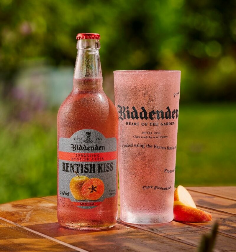 Biddenden Pint and Half Pint Glasses