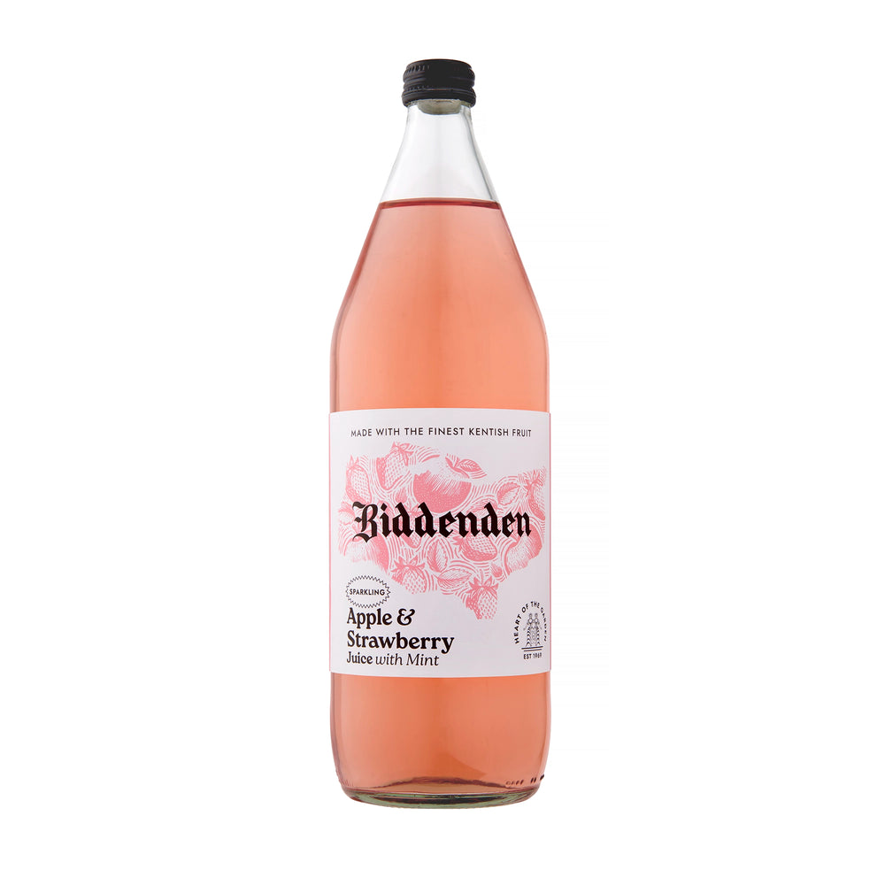 Biddenden Sparkling Apple & Strawberry Juice with Mint