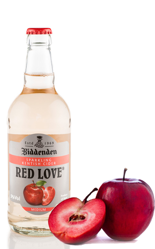 Biddies-Red-Love with apple